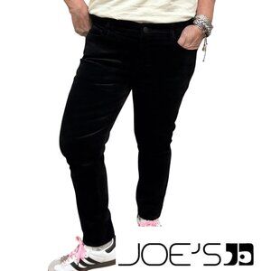Joe's Jeans - Black Velveteen- High Waisted, Skinny Size 30"